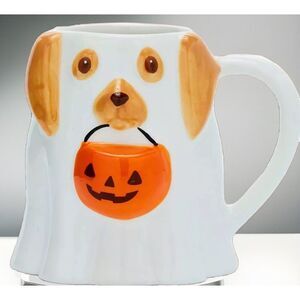 Ghost Dog‎ Halloween Mug